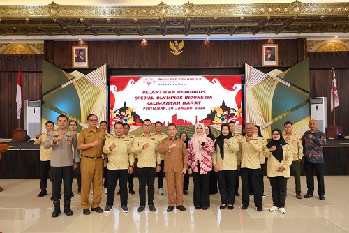 Gubernur Kalbar Ria Norsan Perkuat Olahraga Inklusif melalui Kepengurusan SOIna 2025-2029
