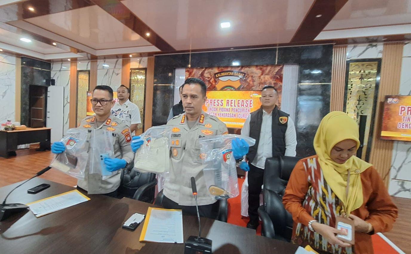 Jambret Viral di Pontianak Ditangkap Tim Jatanras,  Pelaku Residivis dan Masih di Bawah Umur