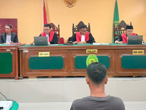 Hakim PN Mempawah Vonis Pemaafan Hakim kepada Hendrikus