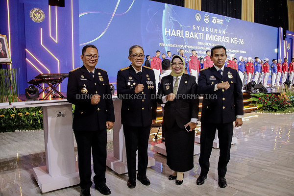 Bupati Erlina Hadiri Peresmian Kantor Imigrasi Kelas III Non TPI Mempawah