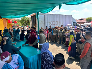 Operasi Pasar Murah Berlangsung Sukses di Mempawah