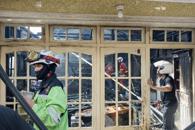 Empat Rumah di Pontianak Barat Ludes Terbakar