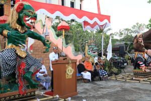 Wakil Gubernur Kalbar Dukung Tradisi Ogoh-ogoh Warga yang Rayakan Hari Suci Nyepi