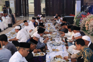 Tradisi Saprahan di Pendopo Gubernur Kalbar