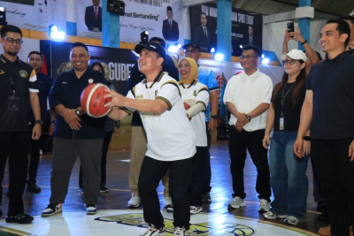 Ria Norsan Buka Kompetisi Basket Gubernur Cup 2026