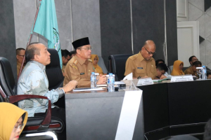 Ria Norsan Terima Audiensi Ketua Umum Dewan Kehutanan Nasional