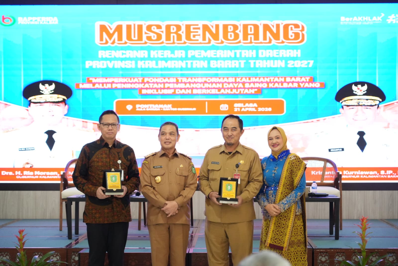 Jembatan Kapuas III hingga Jalan Paralel Wilayah Perbatasan, Gubernur Norsan Beberkan Program Prioritas Kalbar