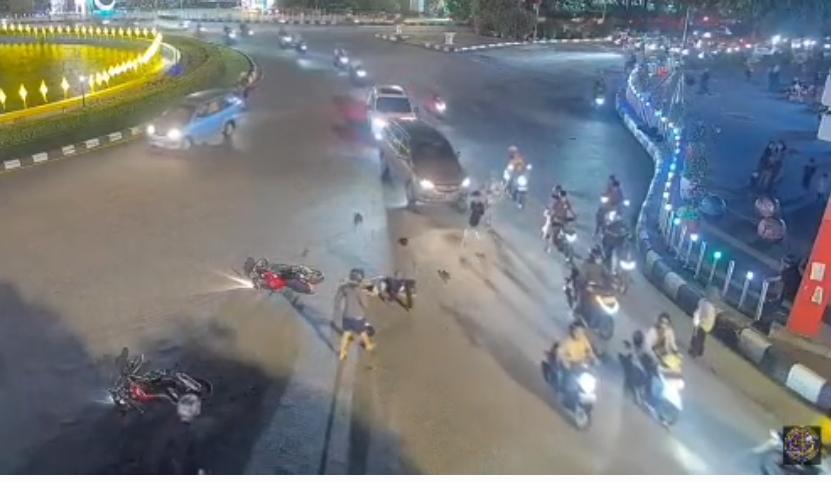 Bundaran Untan Pontianak Makan Korban,  Pemuda 21 Tahun Tewas Usai Tabrakan