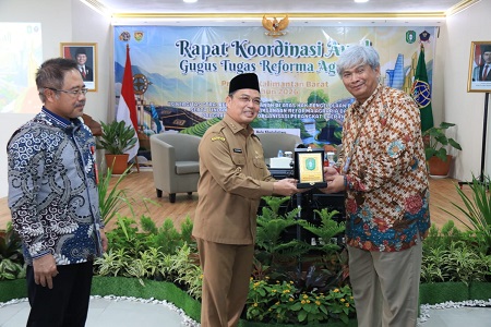Gubernur Kalbar Ria Norsan Dorong Reforma Agraria Berbasis Kesejahteraan Rakyat