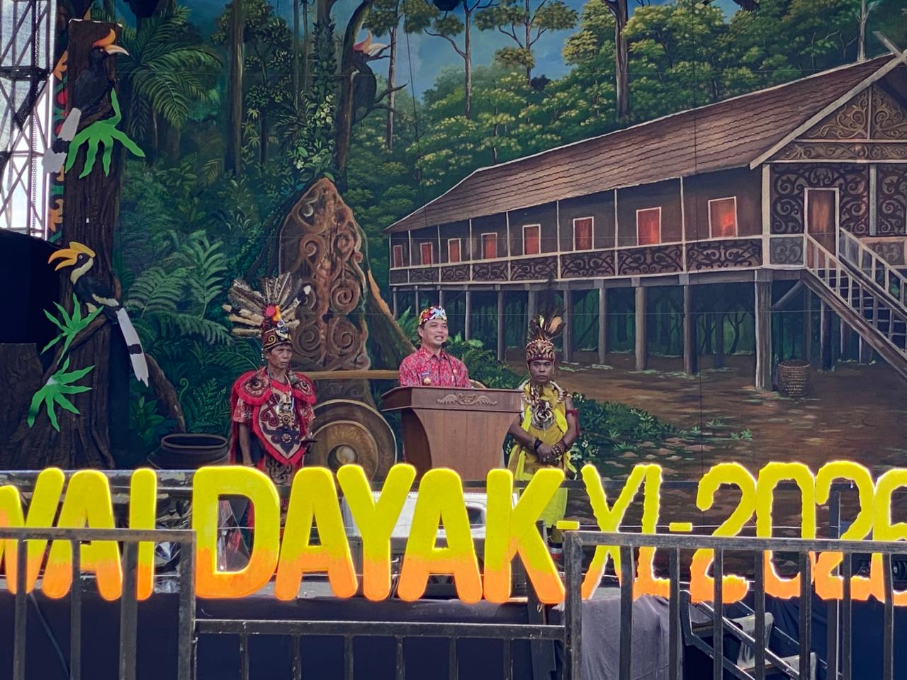 Pembukaan Pekan Gawai Dayak 2026, Gubernur Ria Norsan Sebut Milik Seluruh Etnis di Kalbar