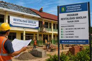 Disdikbud Kalbar Pastikan Sejumlah Sekolah Terima Program Revitalisasi Tahun 2026