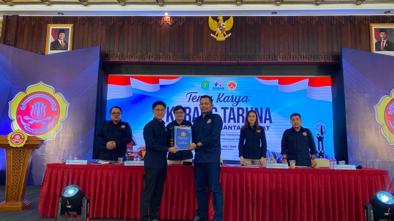 Pleno berjalan lancar, Muhammad Farizi Pimpin Karang Taruna Kalbar