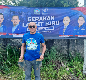 Wakil Ketua DPC Demokrat Singkawang: Menanam Pohon Adalah Investasi untuk Masa Depan