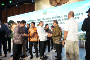 Gubernur Ria Norsan Tegaskan Komitmen Dukung Perdagangan Karbon Sektor Kehutanan
