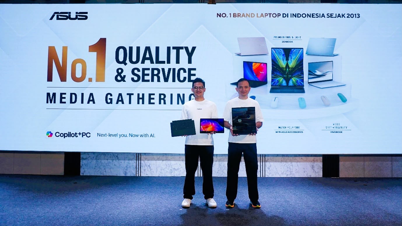 Rekomendasi Laptop Terbaik, ASUS No.1 Quality & Service 2026 Buktikan Ketangguhan Laptop Berstandar Militer