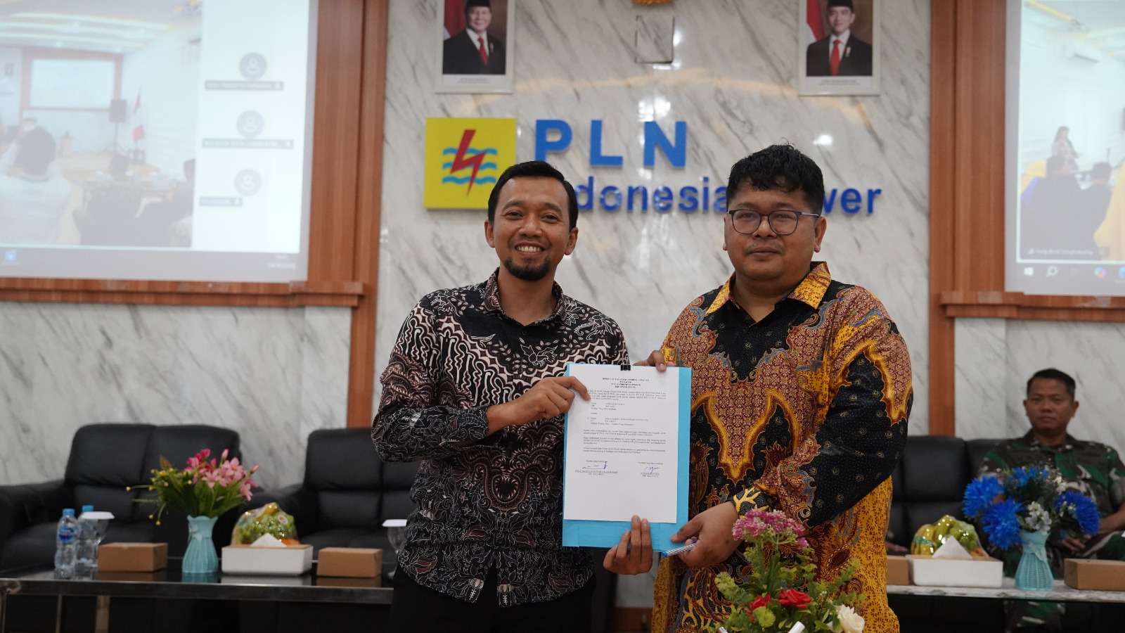 Serah Terima Jabatan Manager UBP Singkawang, Vice President OMP III Nugraha Septa Utama Komar Berikan Apresiasi