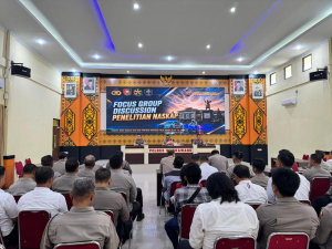 Perkuat Wawasan dan Jiwa Kepemimpinan, Sespimmen Polri Berdiskusi di Polres Singkawang