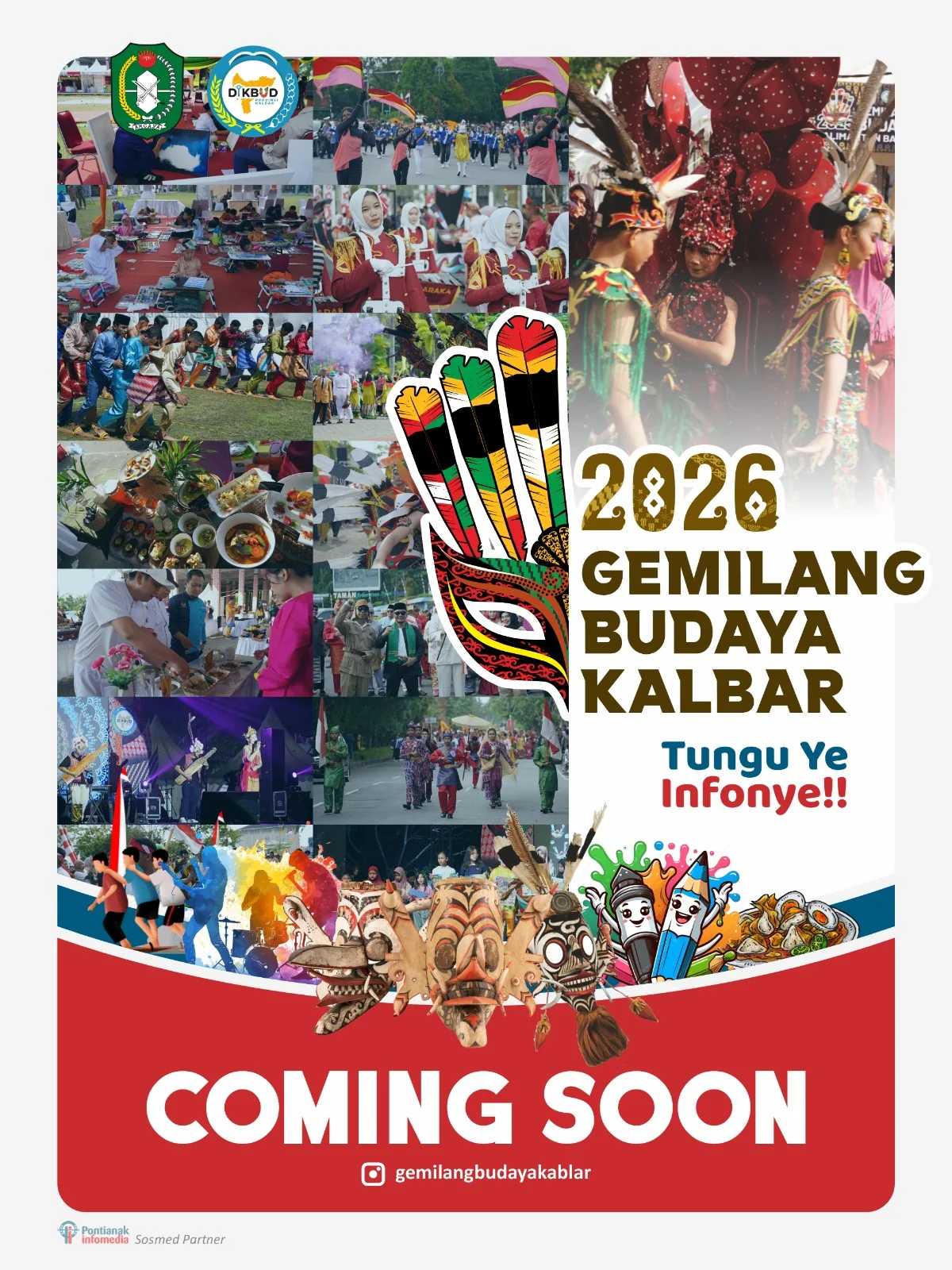 Festival Budaya Kalbar Siapkan Beragam Kegiatan, Libatkan Ribuan Peserta